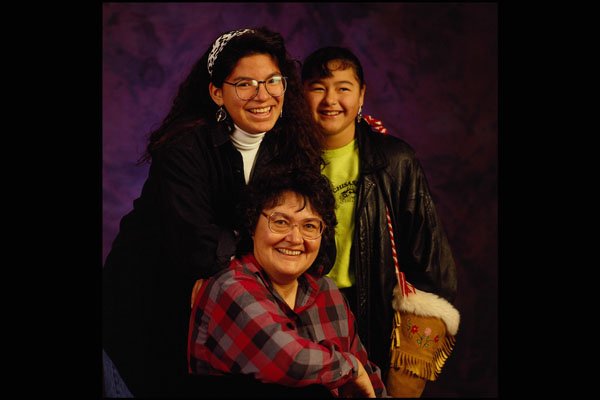 747004 Mother With Daughter A4 Photo Print