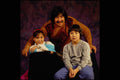 747005 Father With Children A4 Photo Print