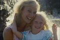747031 Mother And Daughter Share Happy Moment A4 Photo Print