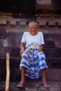 747037 Merchant On A Break, Indonesia A4 Photo Print