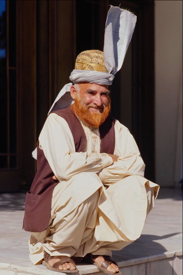 747040 Doorman At The Pearl Continental Hotel, Pakistan A4 Photo Print