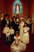 747053 Western Wedding A4 Photo Print