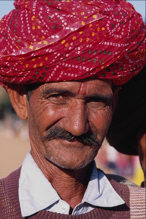 747067 Indian Man A4 Photo Print