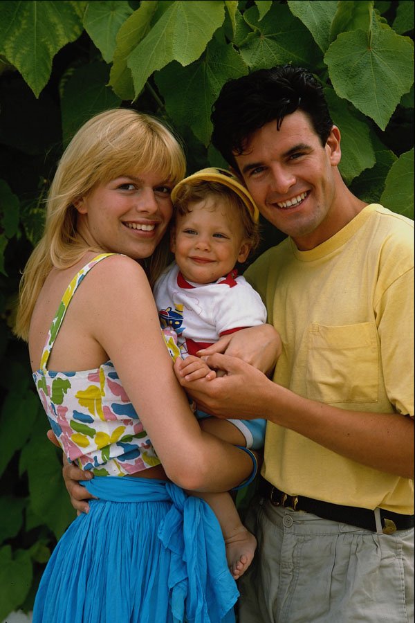 748012 Don, Anna And Baby A4 Photo Print