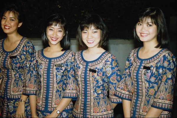 748024 Four Young Women, Singapore A4 Photo Print