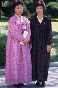 748063 Ladies In National Dress At Mangyondae, North Korea A4 Photo Print