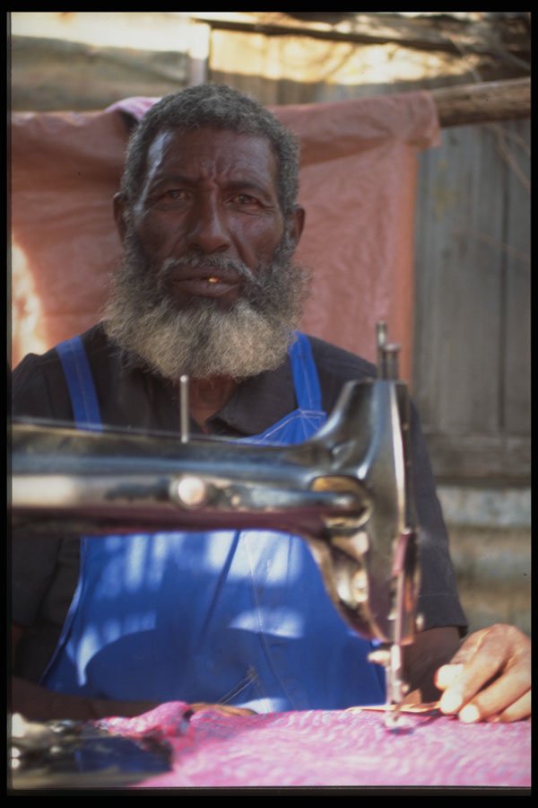 748070 Tailor In Harare, Zimbabwe A4 Photo Print
