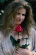 749019 Jeanna, Outdoor Negligee With Rose A4 Photo Print