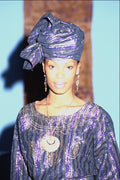 749029 Model Wearing Nigerian Outfit A4 Photo Print