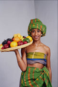 749033 African Outfit A4 Photo Print
