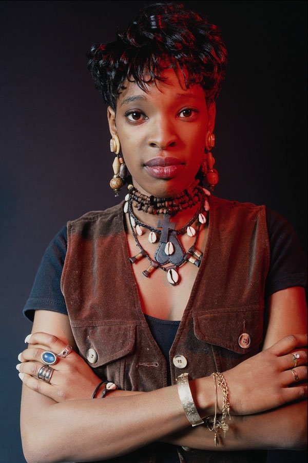 749037 Woman Wearing African Beads A4 Photo Print