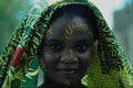 749057 Comorian Woman On Her Wedding Day, Comoro Islands A4 Photo Print