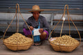 749059 Market Woman, Thailand A4 Photo Print