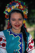 749060 Ukrainian Saporoshje Costume A4 Photo Print