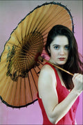 749094 Kate, Studio Portrait With Parasol A4 Photo Print