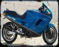 750 Passo 87 1 A4 Photo Print Motorbike Vintage Aged