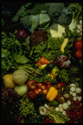 750036 Fruit And Vegetables A4 Photo Print