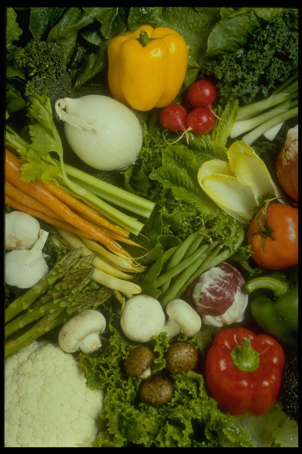 750037 Vegetable Medley A4 Photo Print