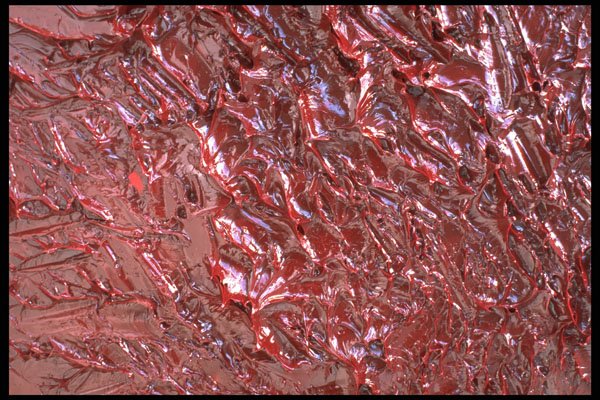 750060 Alizarin Oil Paint Texture A4 Photo Print