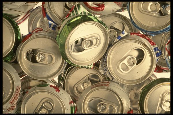 750080 Aluminum Cans, Recycled A4 Photo Print