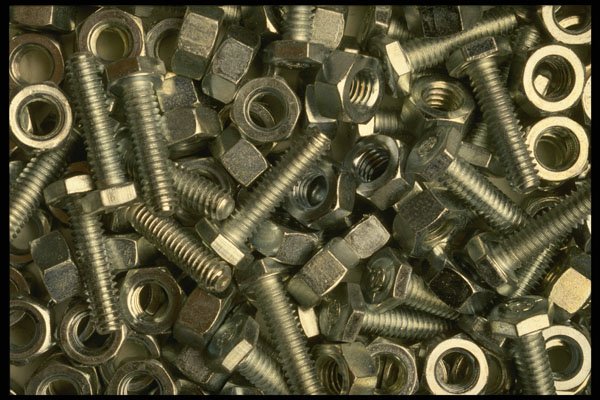 750082 Nuts And Bolts A4 Photo Print