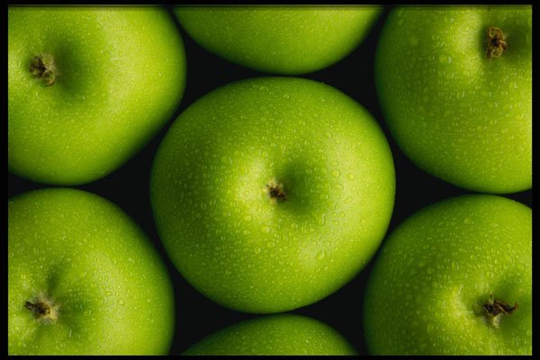 750093 Granny Smith Apples A4 Photo Print