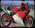 750F1 85 1 A4 Photo Print Motorbike Vintage Aged