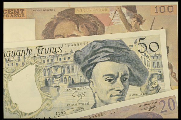 751001 European Currency A4 Photo Print