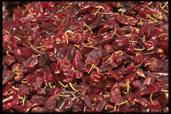 751028 Sun dried Paprika, Gabes, Tunisia A4 Photo Print