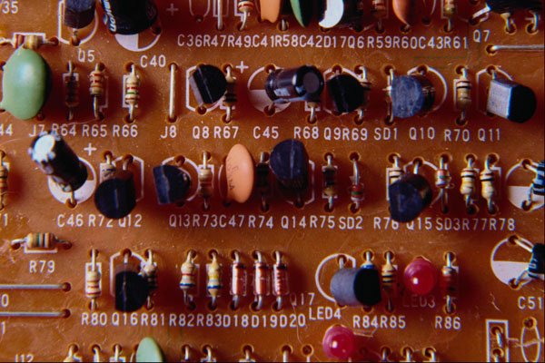 751053 Close Up Of Circuit Board A4 Photo Print