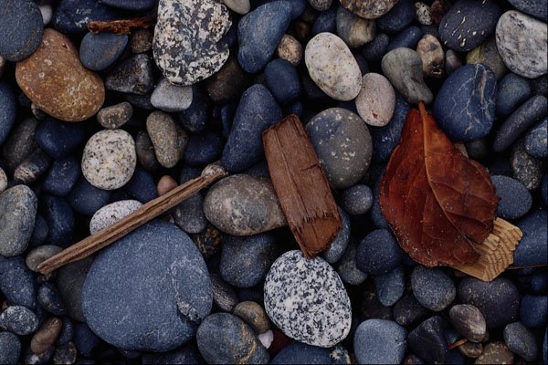 751057 Seashore Beach Stones A4 Photo Print