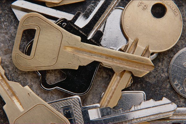 751069 Background Of Keys A4 Photo Print