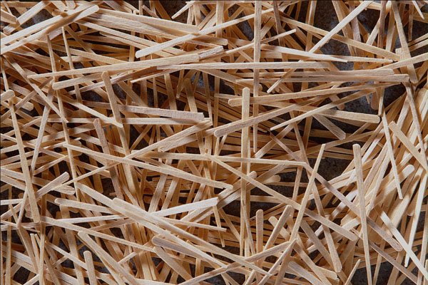 751079 Toothpicks A4 Photo Print