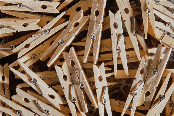 751080 Clothes Pins A4 Photo Print