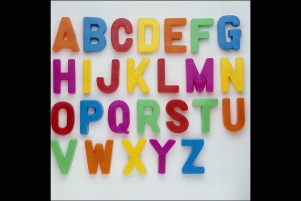 751088 Plastic Letters A4 Photo Print