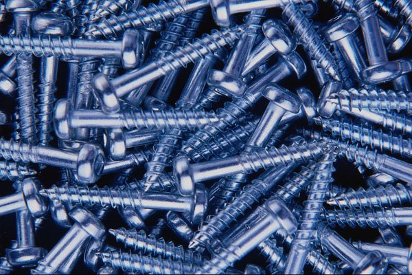 751091 Background Of Metal Screws A4 Photo Print