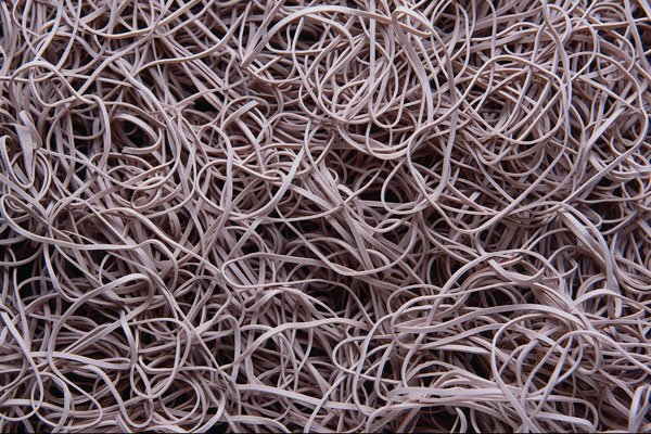 751092 Rubber Bands A4 Photo Print