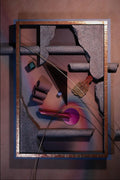 752006 Techno structure A4 Photo Print