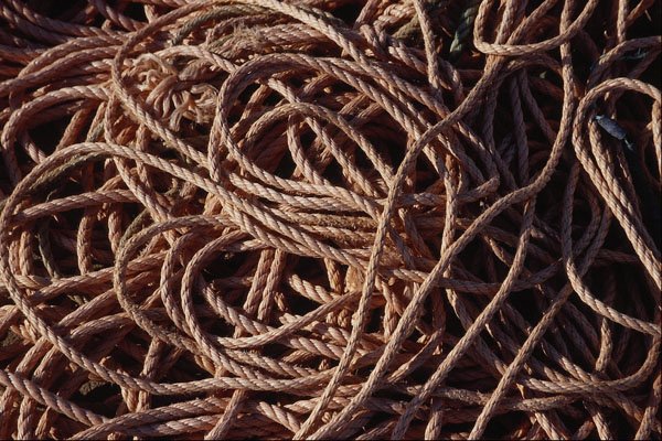 752011 Ropes A4 Photo Print