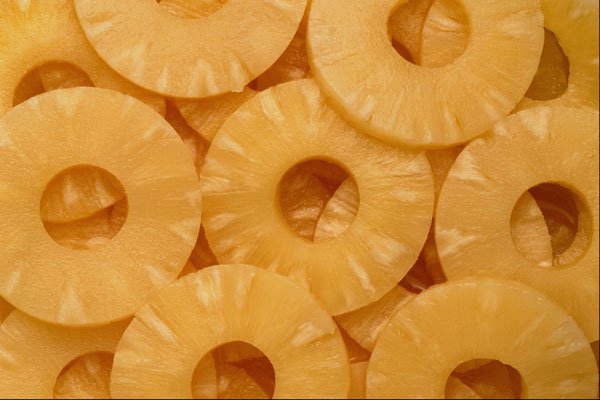 752050 Pineapple Slices A4 Photo Print