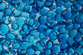 752064 Blue Glass Beads A4 Photo Print