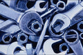 752066 Wrenches And Nuts A4 Photo Print