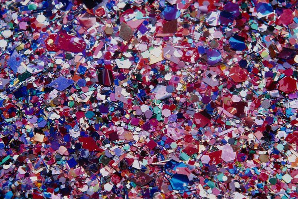 752072 Confetti Background A4 Photo Print