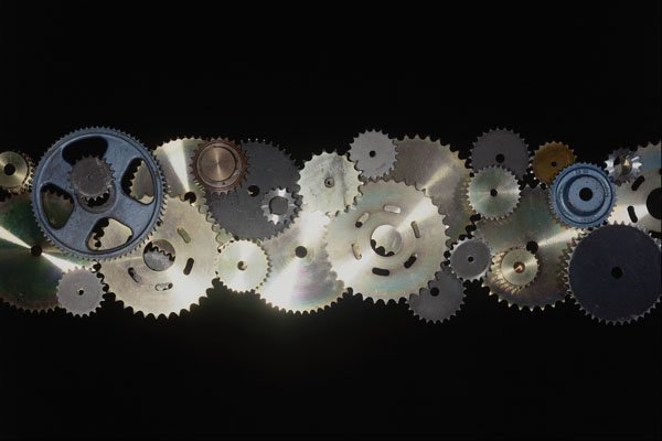 752076 Cogs A4 Photo Print