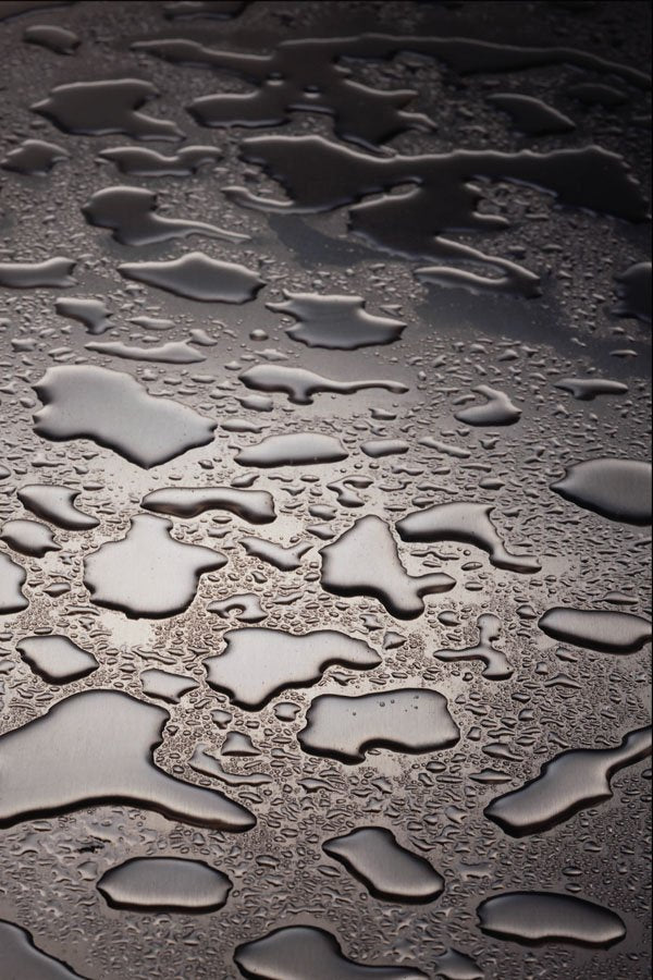 752080 Water On Steel A4 Photo Print