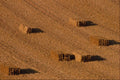 752083 Straw Bales In Field A4 Photo Print