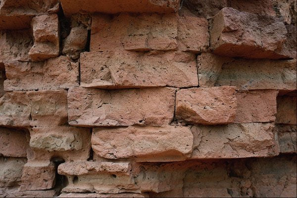 753000 Bricks Without Mortar, Used To Construct Cham Towers A4 Photo Print