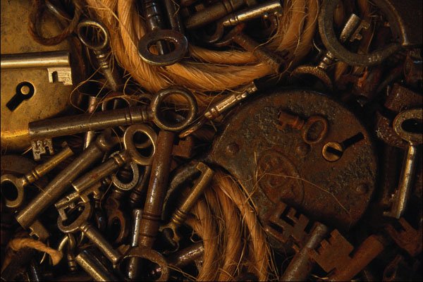 753012 Keys A4 Photo Print