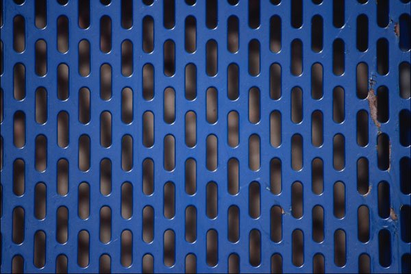 753049 Blue Mesh A4 Photo Print
