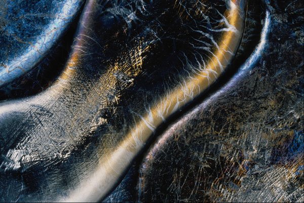 753065 Close up Of Solidified Lead A4 Photo Print